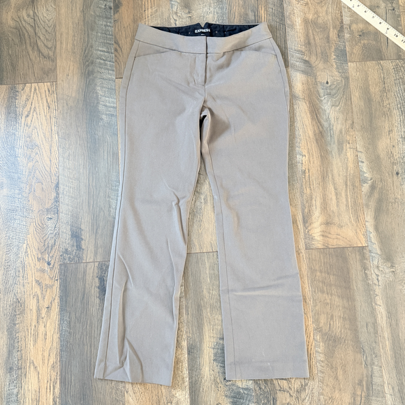 Express 26P short Business Casual Trouser Slacks Preppy work bundle bottoms - Picture 5 of 9